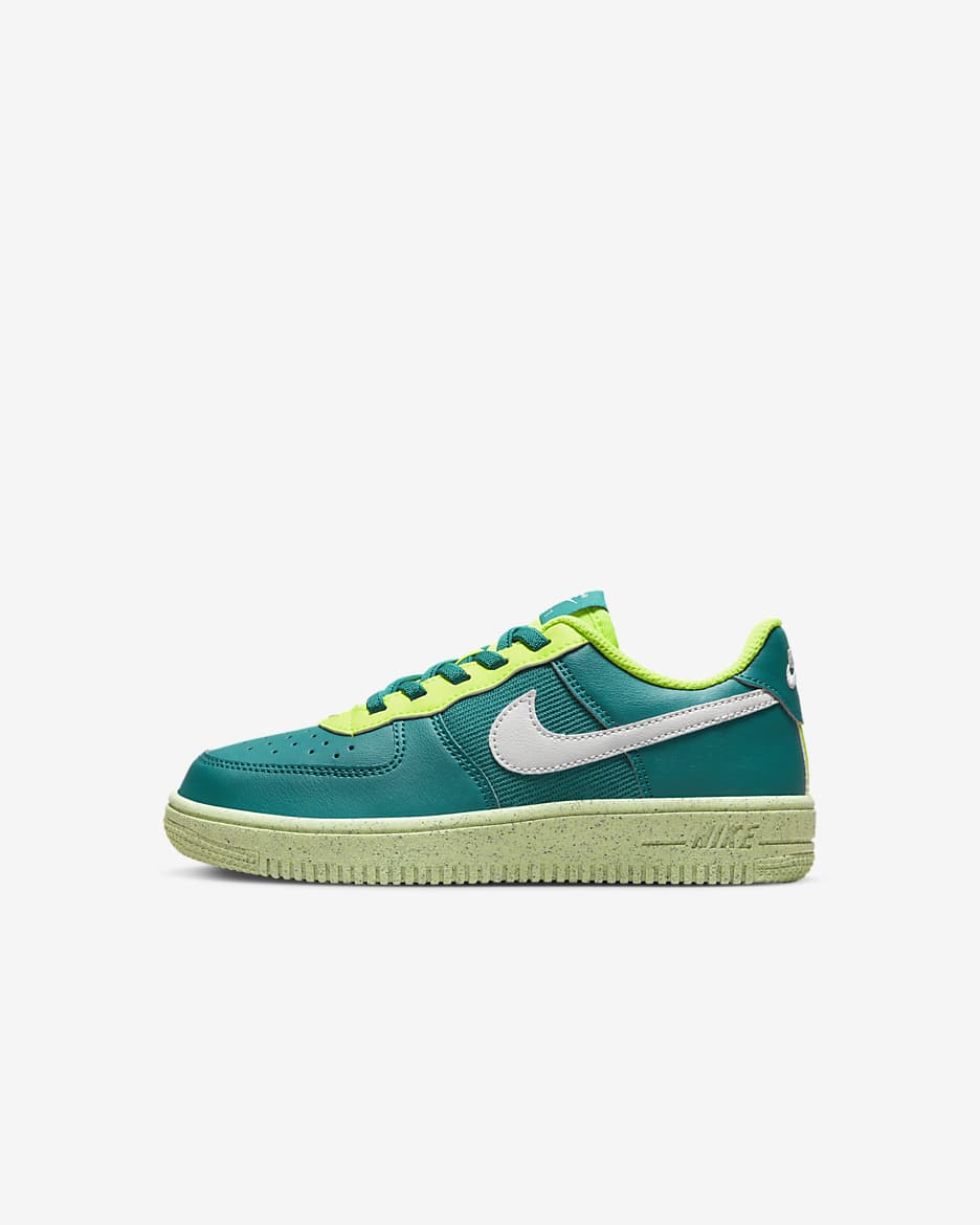 Calzado para ninos de preescolar Nike Force 1 Crater Next Nature